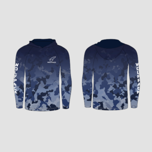 WolfPack Tackle Athletic Hooded Long Sleeve Shirt